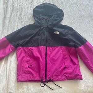 The North Face Women’s Fuchsia and Black Fleece